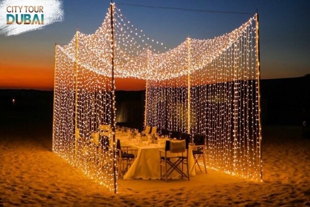 Dinner in the Desert Camp Dubai
