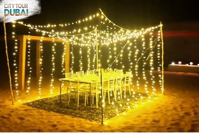 Dinner in the Desert Camp Dubai