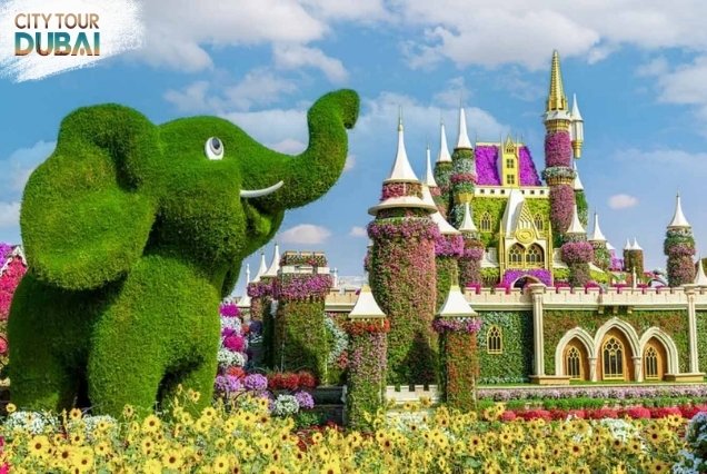 Dubai Miracle Garden Entry Tickets - 3-4 Hours