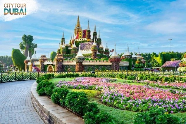 Dubai Miracle Garden Entry Tickets - 3-4 Hours