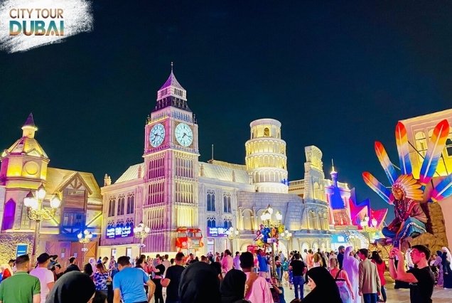 Dubai Miracle Garden With Global Village Combo Tickets