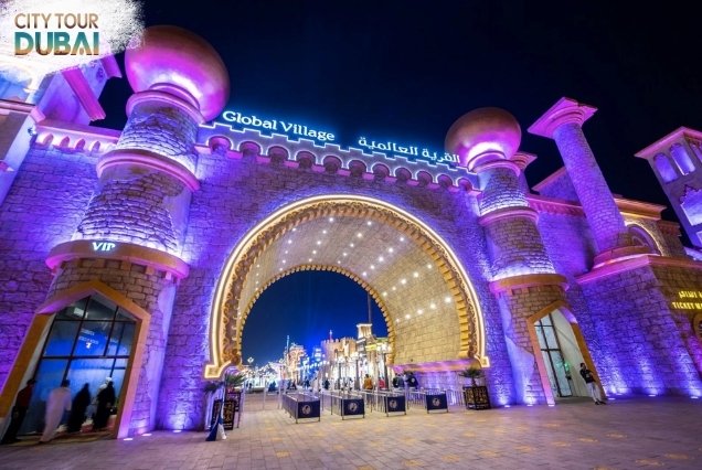 Dubai Miracle Garden With Global Village Combo Tickets