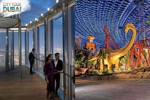 IMG World and Burj Khalifa At the Top Combo Tickets
