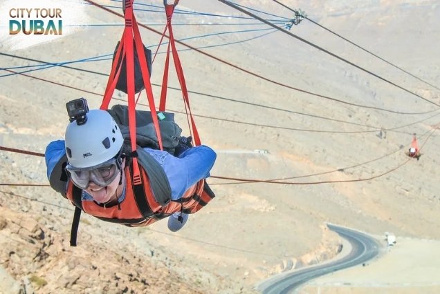 Jebel Jais Zipline from Dubai