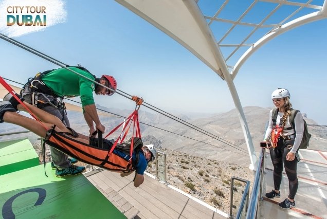 Jebel Jais Zipline from Dubai