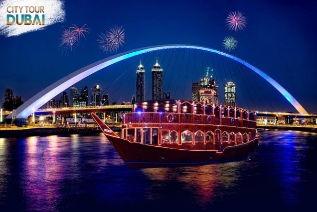 Dubai Water Canal Dinner Cruise