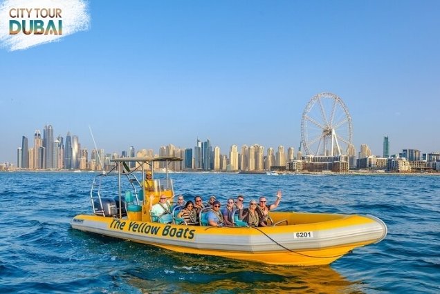 The Yellow Boat Ride Dubai - 45 Minutes